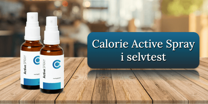 Calorie Active Spray Forsidebilde