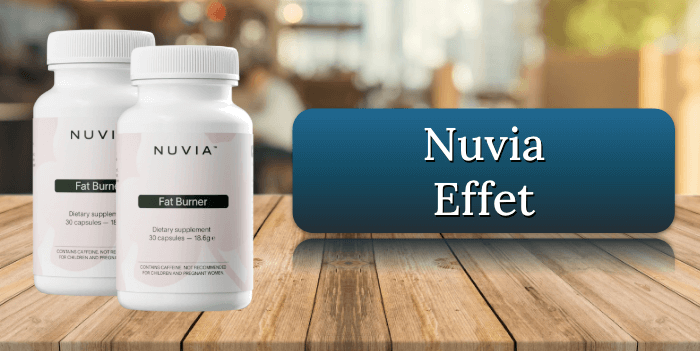L'effet des Nuvia gélules Nuvia Effet