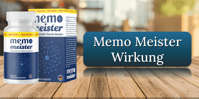 Die Wirkung der Memo Meister Kapseln Memo Meister Wirkung Wirkungseintritt