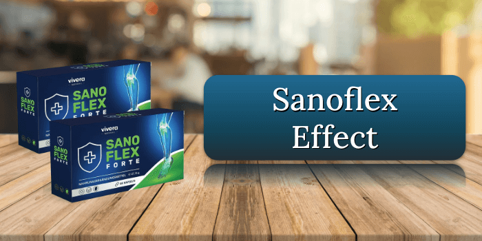 Het effect van Sanoflex capsules Sanoflex Werking Effect