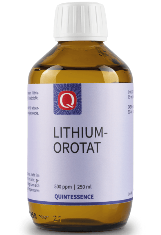 Quintessence Lithium Orotat Abbild Tabelle