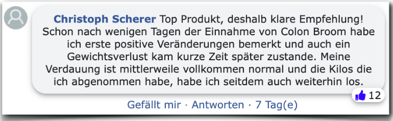 ColonBroom Bewertungen Kundenbewertungen facebook