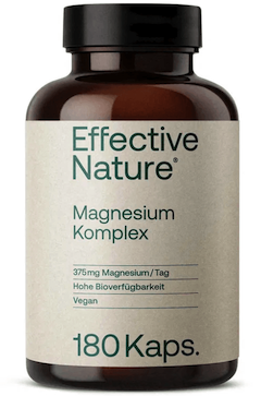 Effective Nature Abbild Effective Nature Magnesium Komplex Abbild Tabelle