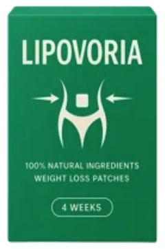 LipoVoria Abnehmpflaster Abbild Tabelle