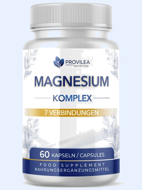 Provilea Nutrition Abbild Provilea Nutrition Magnesium Komplex Kapseln Abbild Tabelle