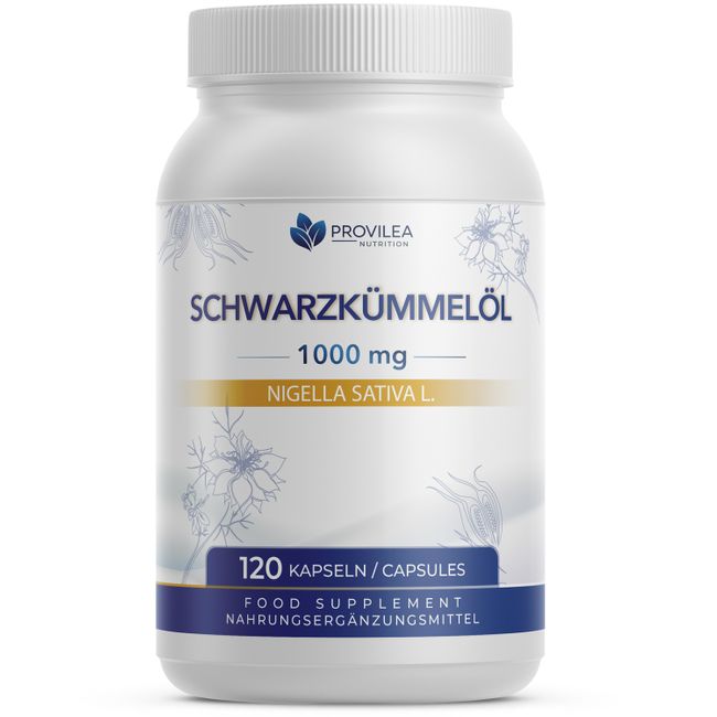 Provilea Schwarzkümmelöl kapseln Abbild