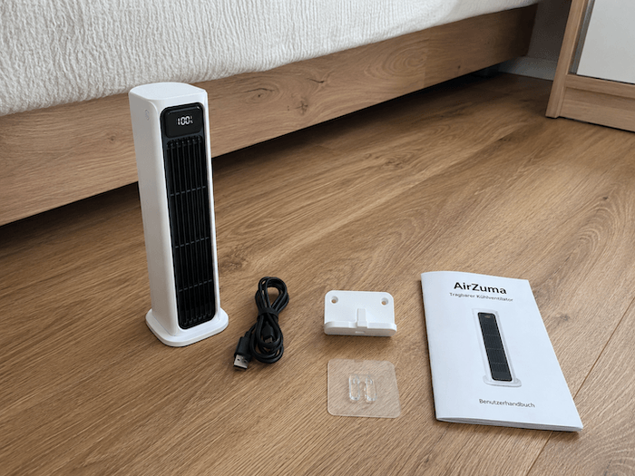 AirZuma Lieferumfang AirZuma Lieferumfang Packunsinhalt