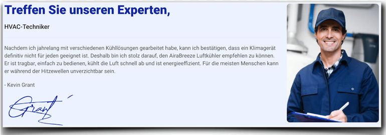 AiraBreeze Expertenmeinung