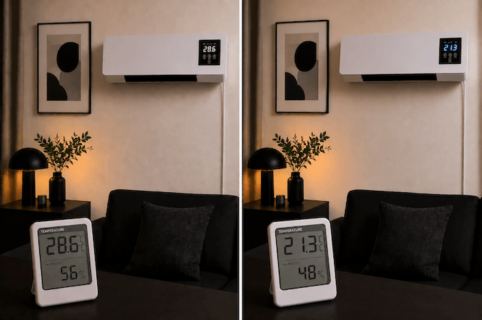 Vorher Nachher Temperatur Coolizi Vorher Nachher Temperatur