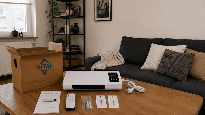 Der Lieferumfang Vital Pro Breeze Lieferumfang Packungsinhalt